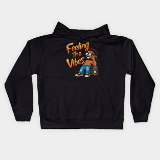 Feeling The Vibes Kids Hoodie